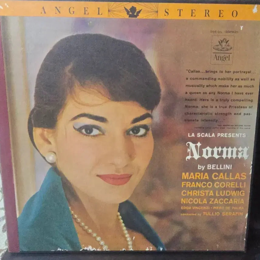 [BUNJANG] Maria Callas Norma 3LP Box Set / 마리아 칼라스 주연_오페라_노르마_3LP BOX US