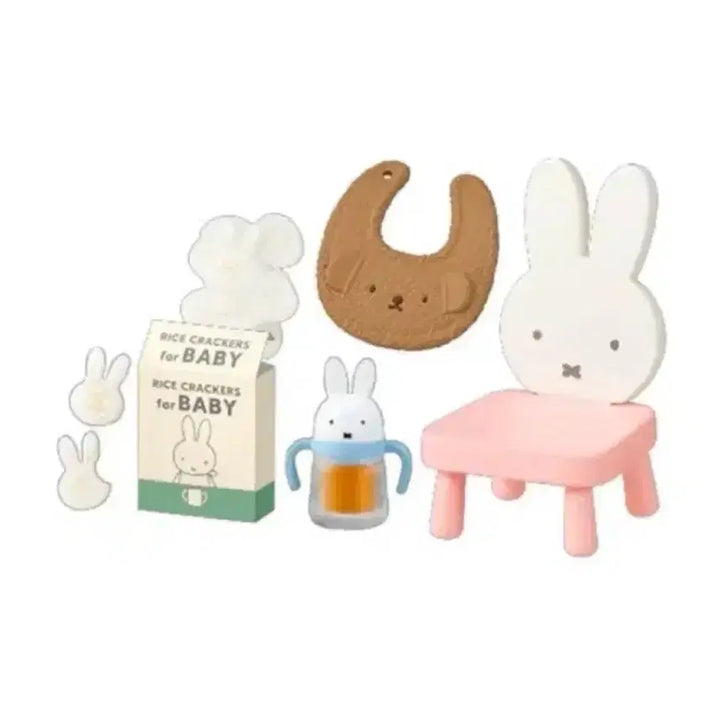 [BUNJANG] Re-ment Miffy Baby Room Miniature Food Kit / 리멘트 미피 베이비룸 식완