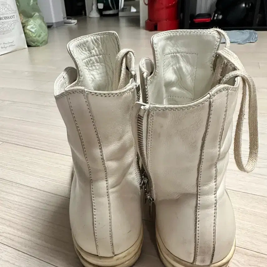 [BUNJANG] Rick Owens Design High-Top Sneakers / 릭오웬 디자인 하이탑