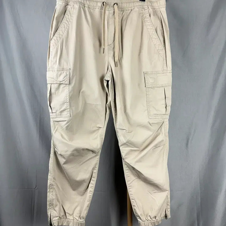 [BUNJANG] Polo Ralph Lauren Supreme Touch Chino Ankle Jogger Pants - Size M / M ) QR가능 폴로랄프로렌 슈프림터치 치노 앵클 조거팬츠