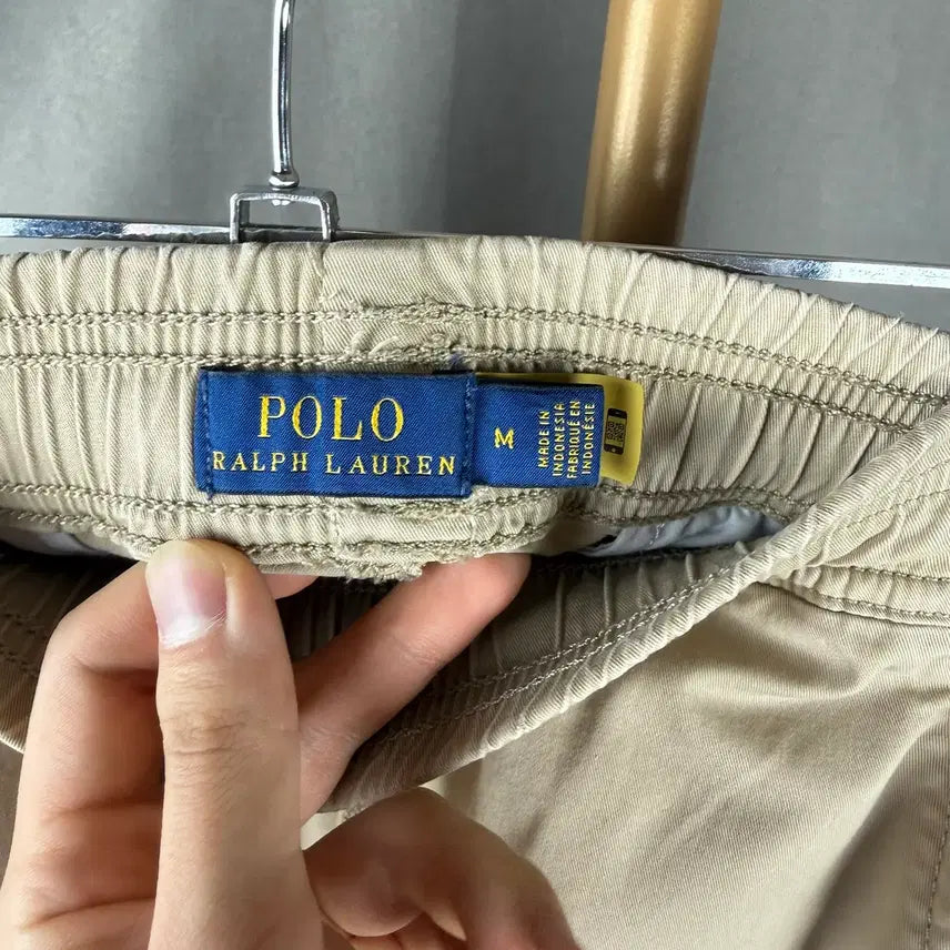 [BUNJANG] Polo Ralph Lauren Supreme Touch Chino Ankle Jogger Pants - Size M / M ) QR가능 폴로랄프로렌 슈프림터치 치노 앵클 조거팬츠