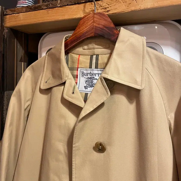 [BUNJANG] Burberry Trench Coat Cotton Beige / 버버리 코트