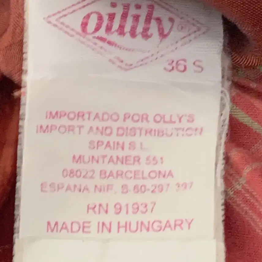 [BUNJANG] Oilily Check Midi Skirt Size 26 / 업뎃완료 26 oilily 오일릴리 체크 스커트