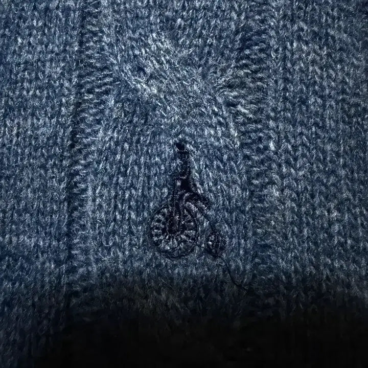 [BUNJANG] Beanpole Wool Half-Zip Knit Sweater / [L,100]빈폴 울 반집업 니트 스웨터 하프집업