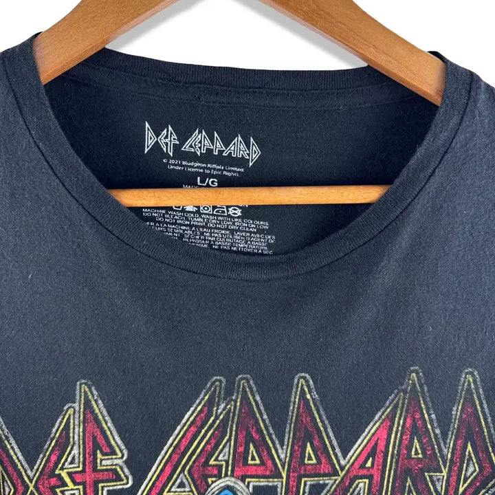 [BUNJANG] Def Leppard Printed T-Shirt / Def Leppard 프린팅 티셔츠3453