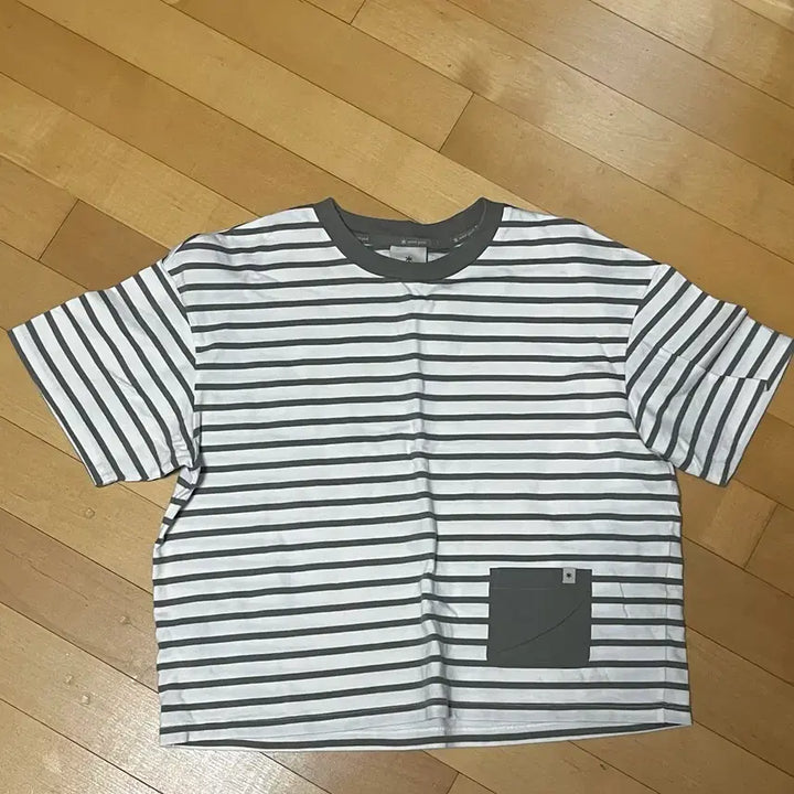 [SOLD OUT] 스노우피크 스트라이프 포켓 티셔츠