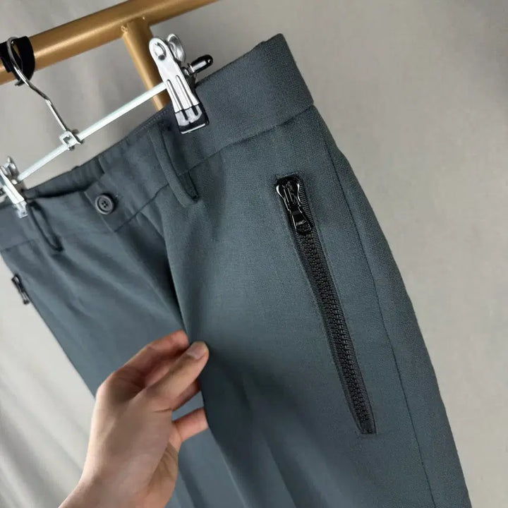 [BUNJANG] Solid Homme Side-Zip Slacks / 46 ) 솔리드옴므 사이드지퍼 슬랙스