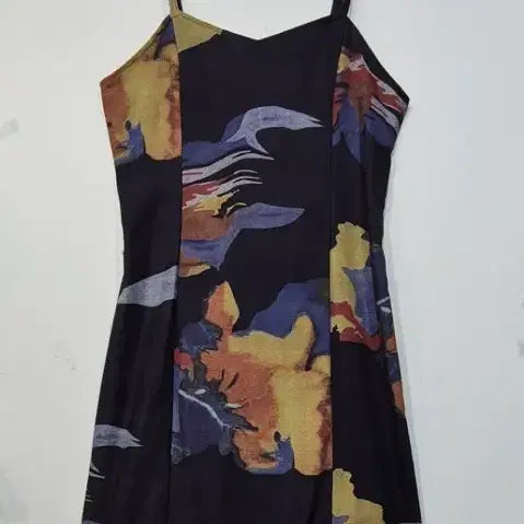 [BUNJANG] Adjustable Strap Bustier Dress / 뷔스티에 원피스 어깨끈 조절 (기장은 어깨끈 제외 길이)   55-66
