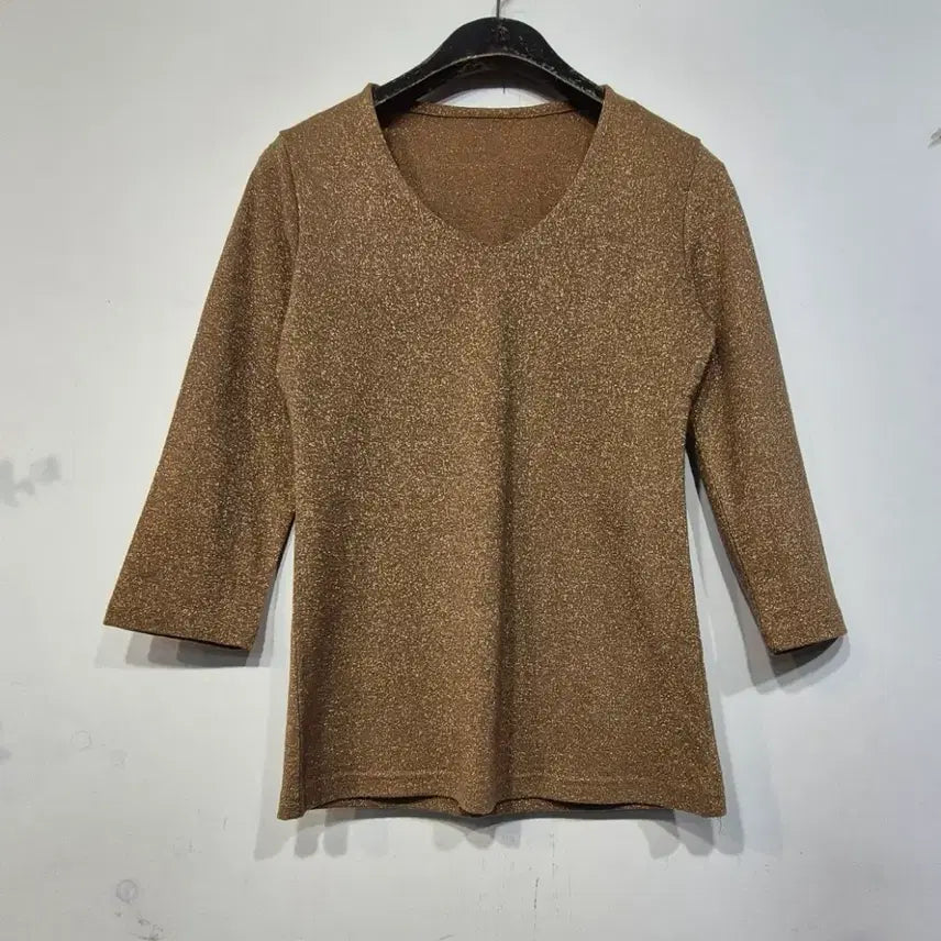 [BUNJANG] Gold Glitter Top (Size ~55) / 골드 글리터        싸이즈 :  ~55