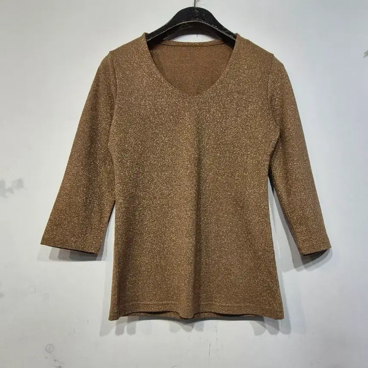 [BUNJANG] Gold Glitter Top (Size ~55) / 골드 글리터        싸이즈 :  ~55