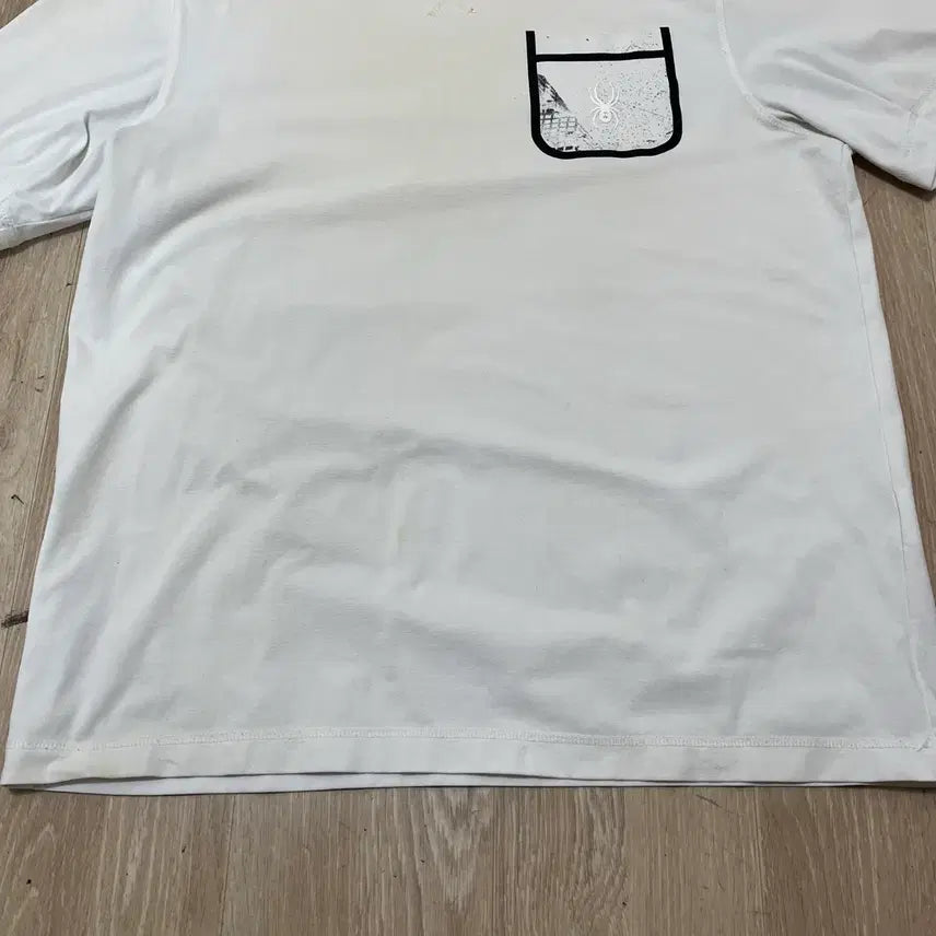 [BUNJANG] Spider Logo Performance Short Sleeve T-Shirt XL / 스파이더 로고 기능성 반팔티 XL/105