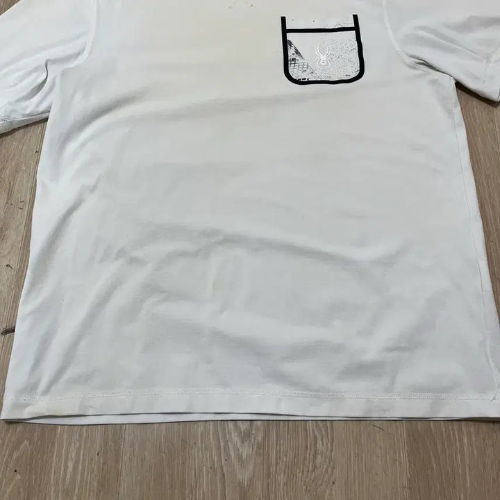 [BUNJANG] Spider Logo Performance Short Sleeve T-Shirt XL / 스파이더 로고 기능성 반팔티 XL/105
