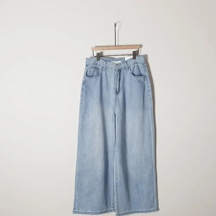 [BUNJANG] Slowand Summer Wide Leg Denim Pants (S/M) / (새) 슬앤 썸머 통 데님 s.m