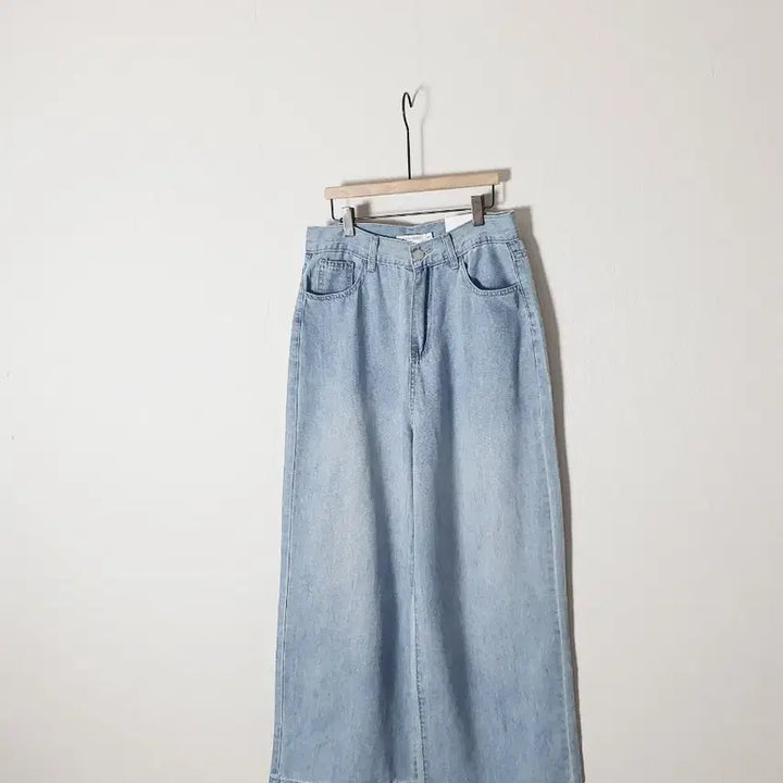 [BUNJANG] Slowand Summer Wide Leg Denim Pants (S/M) / (새) 슬앤 썸머 통 데님 s.m