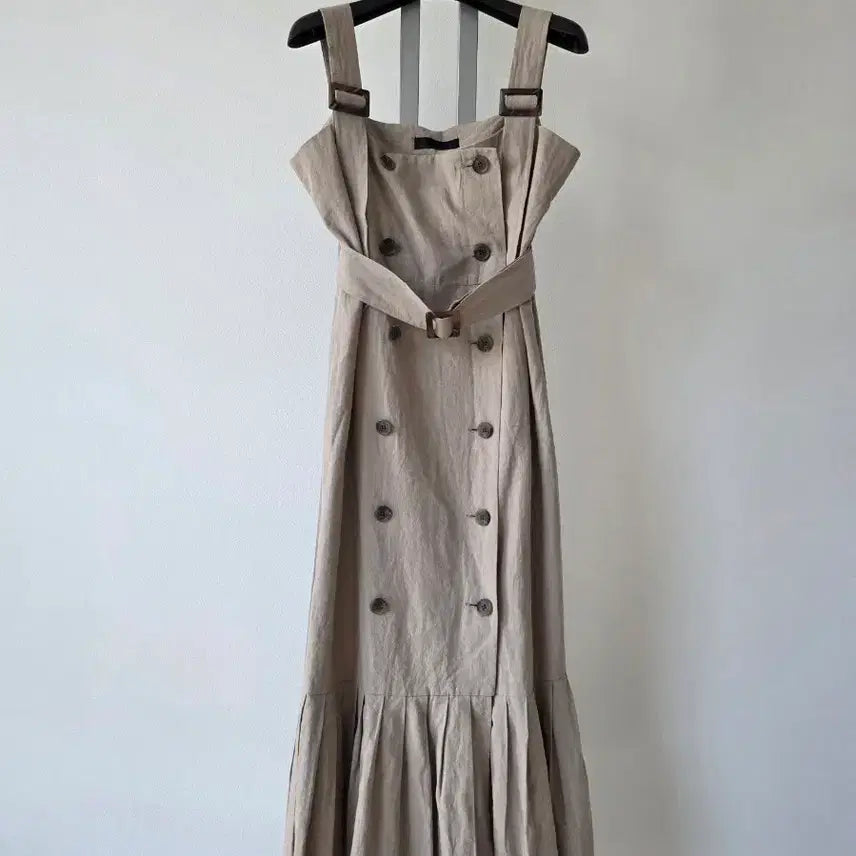[BUNJANG] G STUDIO Linen Long Dress / G STUDIO 지스튜디오 린넨 롱원피스-55.66(상태굿)