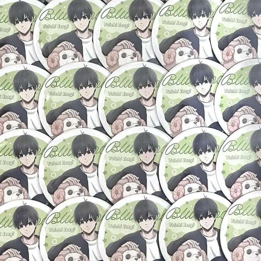 [BUNJANG] Isagi Yoichi 75mm Can Badge (Blue Lock) / 블루록 이사기 요이치 캔뱃지 이타백 이사기 이타백