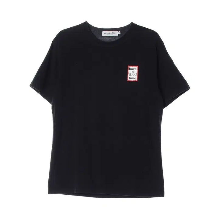 [BUNJANG] Have a Good Time Black Mini Box Logo T-Shirt M / 해브어굿타임 블랙 미니 박스로고 반팔티 M