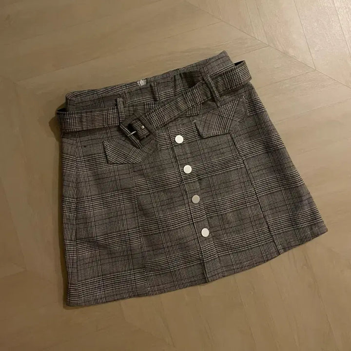 [BUNJANG] Bundle Set Checkered Mini Skirts / 치마 일괄