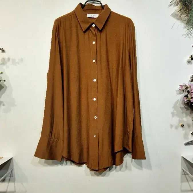 [BUNJANG] Lightweight Button-Up Shirt / 하늘하늘 남방:  ~77