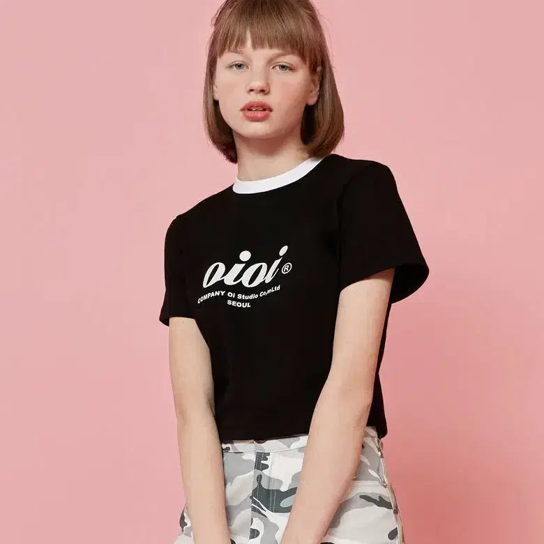 [BUNJANG] OIOI Cropped T-Shirt / OIOI 티셔츠