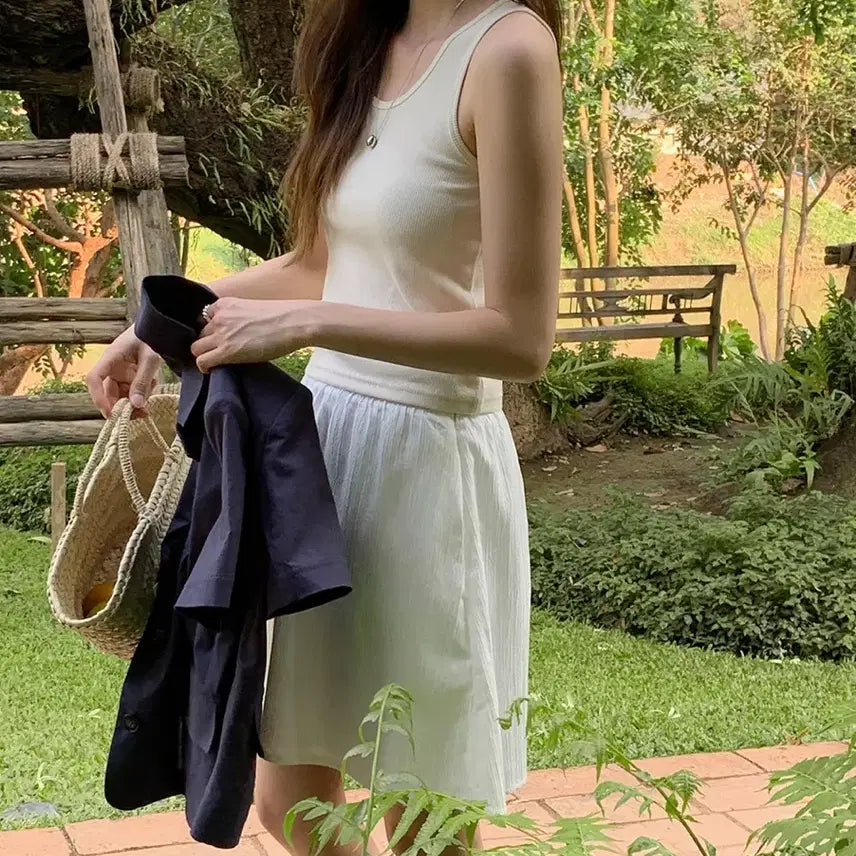 [BUNJANG] Edmore Flare Midi Skirt / 새상품 / 에드모어 플레어 미디 스커트