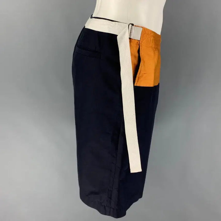 [BUNJANG] Dries Van Noten Strap Colorblock Shorts / 드리스반노튼 스트랩 컬러블록 쇼츠