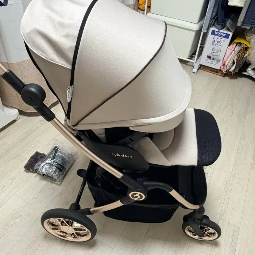 [BUNJANG] EasyTurn Convertible Stroller 360 Degree Rotation / 이지턴 절충형 유모차 360도회전