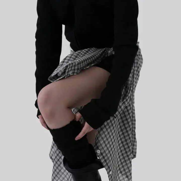 [BUNJANG] Autumn Hooded Zip-up Black / 어텀 후드집업 블랙