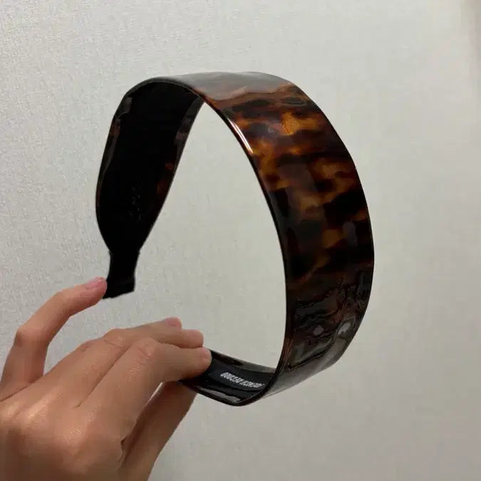 [BUNJANG] French Records Caroline Leopard Hairband 40mm / 프렌치레코드 캐롤린 레오파드 헤어밴드 40mm