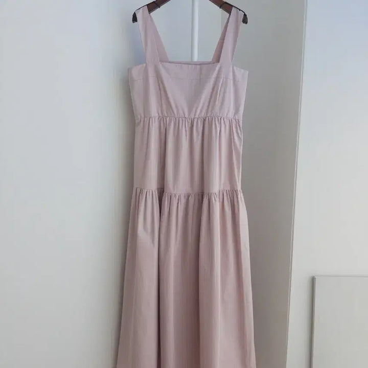 [BUNJANG] Tara by Motion Powder Pink Maxi Dress / 교신안함)타라바이모션 파우더핑크 맥시 원피스