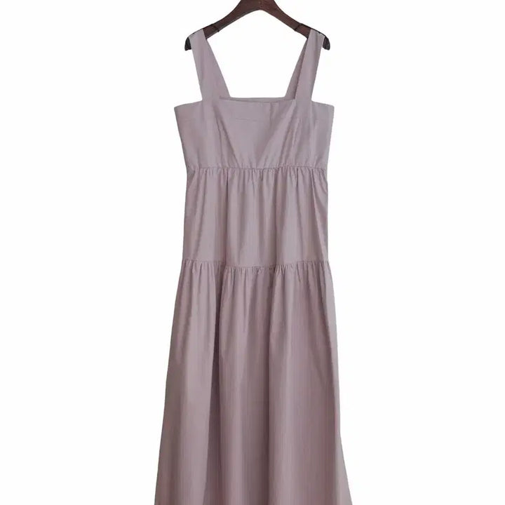 [BUNJANG] Tara by Motion Powder Pink Maxi Dress / 교신안함)타라바이모션 파우더핑크 맥시 원피스