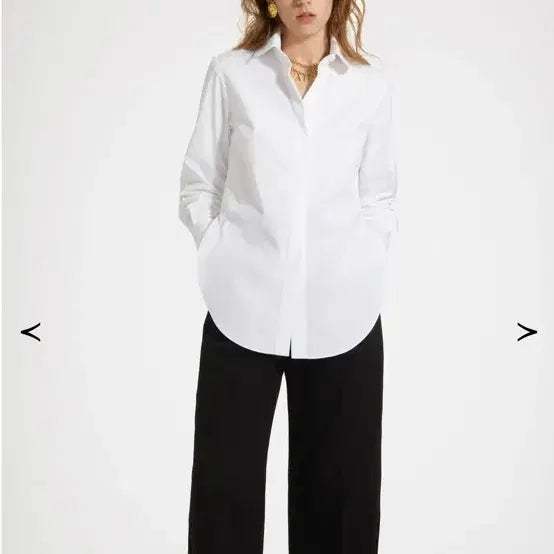 [BUNJANG] Patou White Shirt Size 38 / Patou 파투 빠뚜 화이트 셔츠 38사이즈