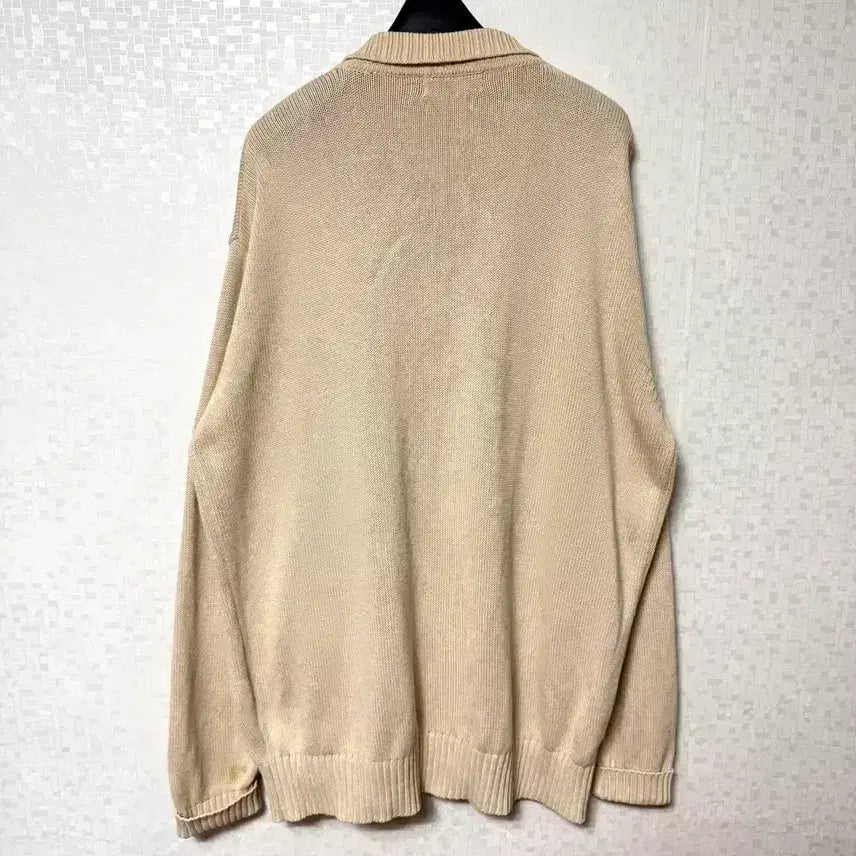 [BUNJANG] Beanpole Collar Knit Sweater Oversized Fit / [XL,105]빈폴 카라 니트 스웨터 오버핏 beanpole