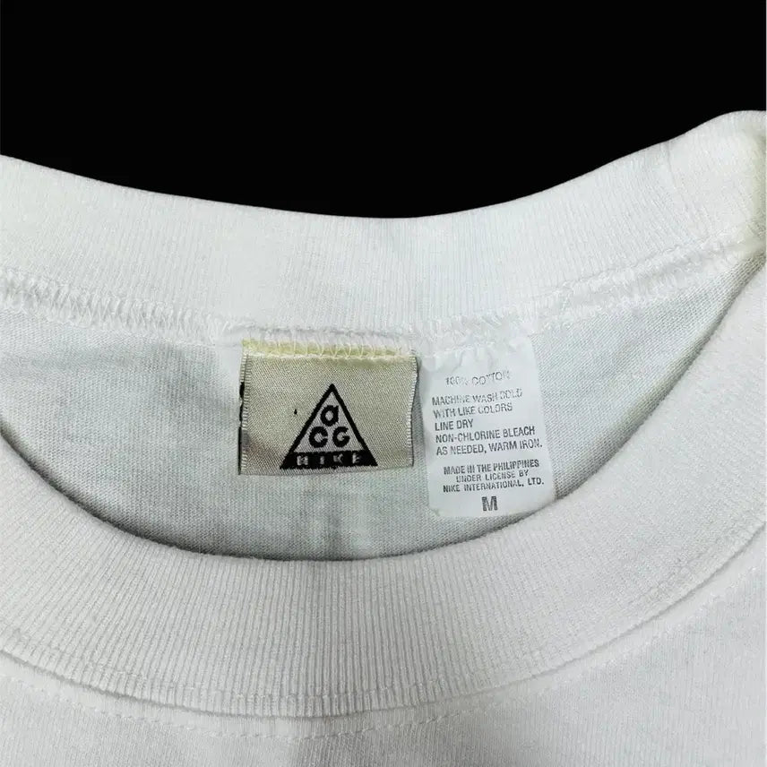 [BUNJANG] Vintage 90s Nike ACG T-Shirt / 빈티지 90s 나이키 ACG 포인트 백로고 티셔츠 M