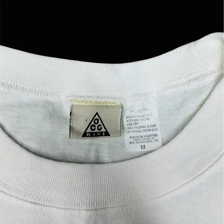 [BUNJANG] Vintage 90s Nike ACG T-Shirt / 빈티지 90s 나이키 ACG 포인트 백로고 티셔츠 M