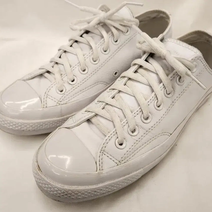 [BUNJANG] Converse Chuck Taylor All Star Leather Low Top Sneakers / 컨버스 척테일러 올스타 가죽 로우