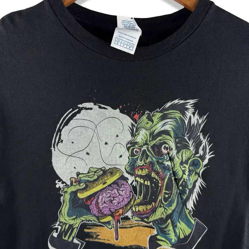[BUNJANG] Grotesque Zombie Printing T-Shirt / USA 그로테스크 좀비 프린팅 티셔츠3455