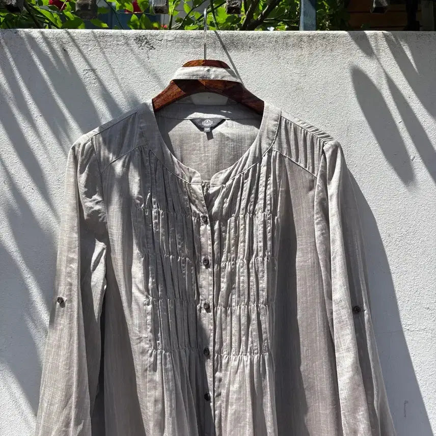 [BUNJANG] TOPVALU Pinched Shirring See-Through Fairy Long Dress / TOPVALU 핀턱 셔링 시스루 페어리 롱 원피스 JPN