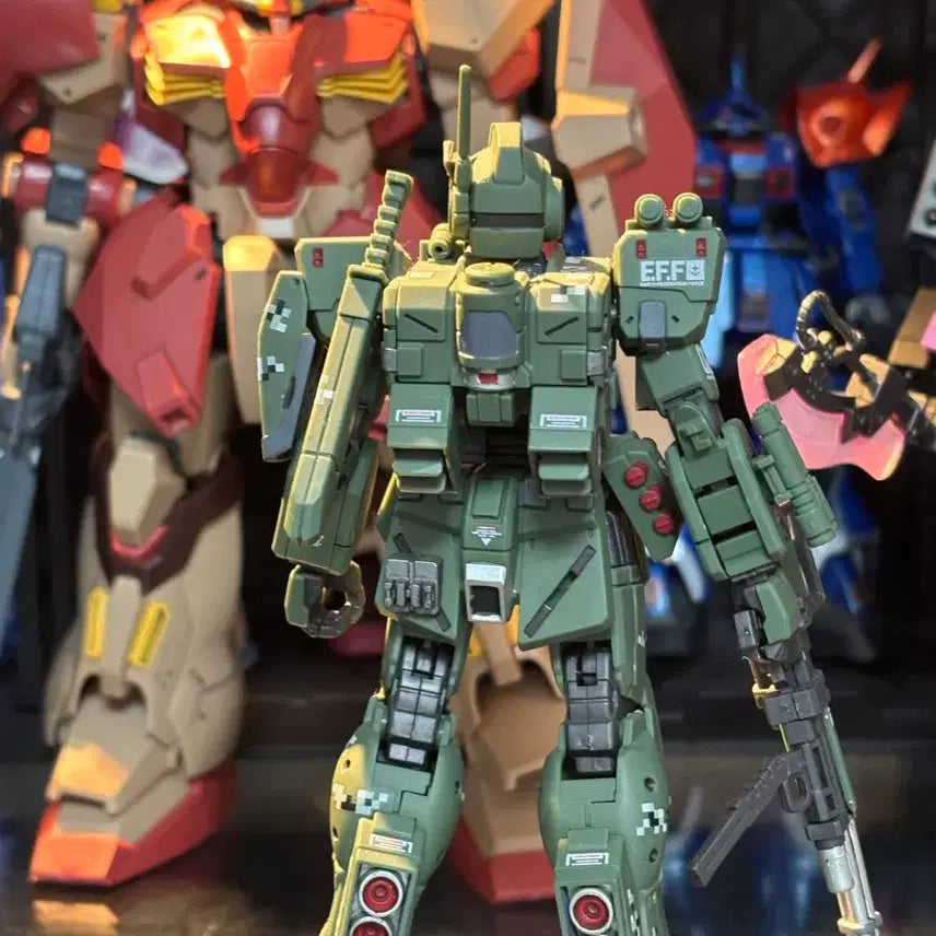[BUNJANG] HG Jegan (Spartan Custom) Painted Complete Model / HG 짐스파르탄 도색 완성작