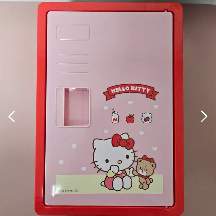[BUNJANG] Hello Kitty 2-Tier Storage Box / [중고] 헬로키티 일본과자 2단 보관함 수납함