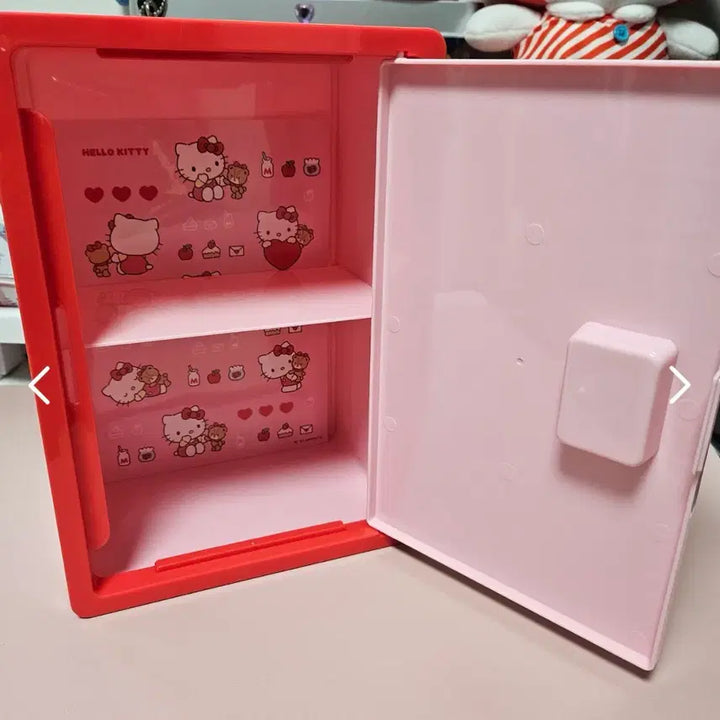 [BUNJANG] Hello Kitty 2-Tier Storage Box / [중고] 헬로키티 일본과자 2단 보관함 수납함