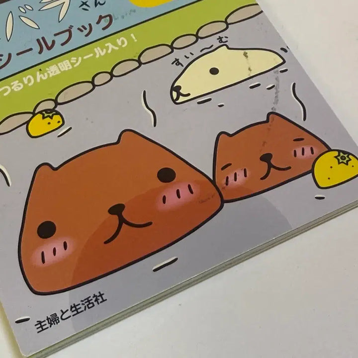 [BUNJANG] Capybara Stickers Sticker Book / 고전 카피바라상 카피바라 스티커북 새제품 인형 양도 판매