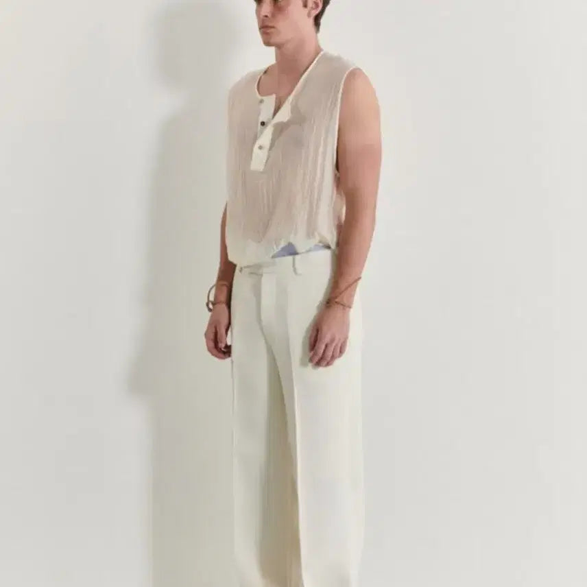 [BUNJANG] Moomyung Wool Pants (Size 1) / 무명 울팬츠 (1사이즈)