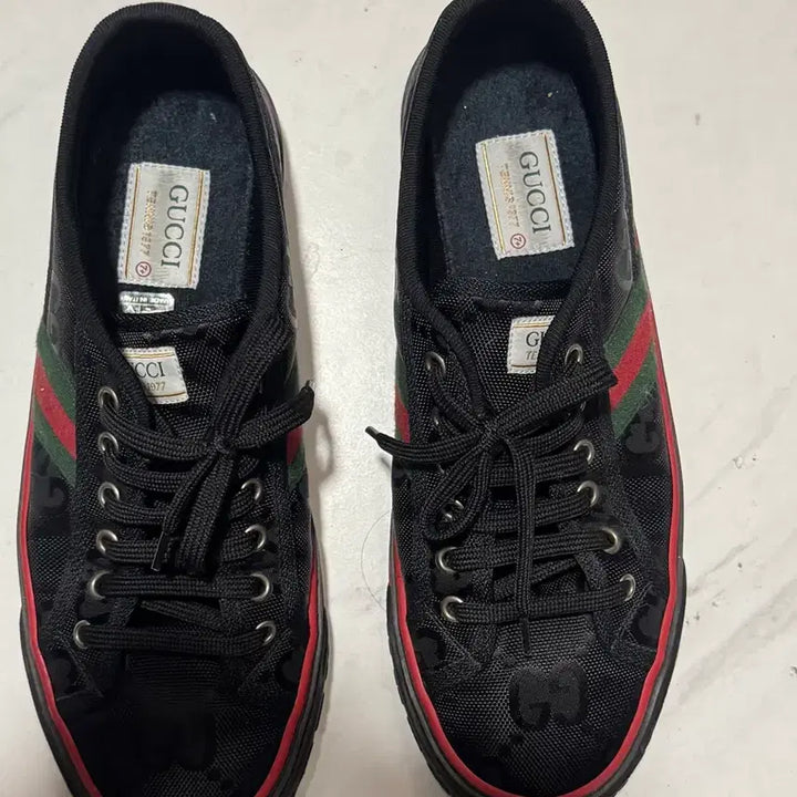 [BUNJANG] Gucci Off The Grid Tennis 1977 Sneakers Black / 구찌 오프더그리드 테니스1977 스니커즈 블랙