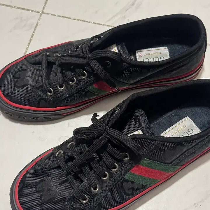 [BUNJANG] Gucci Off The Grid Tennis 1977 Sneakers Black / 구찌 오프더그리드 테니스1977 스니커즈 블랙