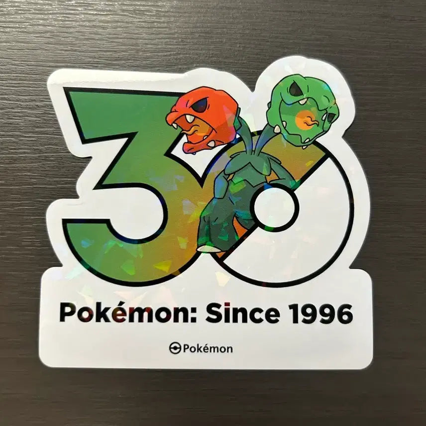 [BUNJANG] Pokemon 30th Anniversary Scovillan Sticker / 스코빌런 포켓몬 30주년 스티커