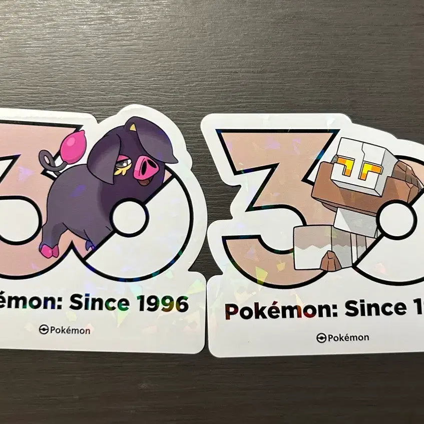 [BUNJANG] Perfume Doll Stasalt Pokemon 30th Anniversary Sticker / 퍼퓨돈 스태솔트 포켓몬 30주년 스티커