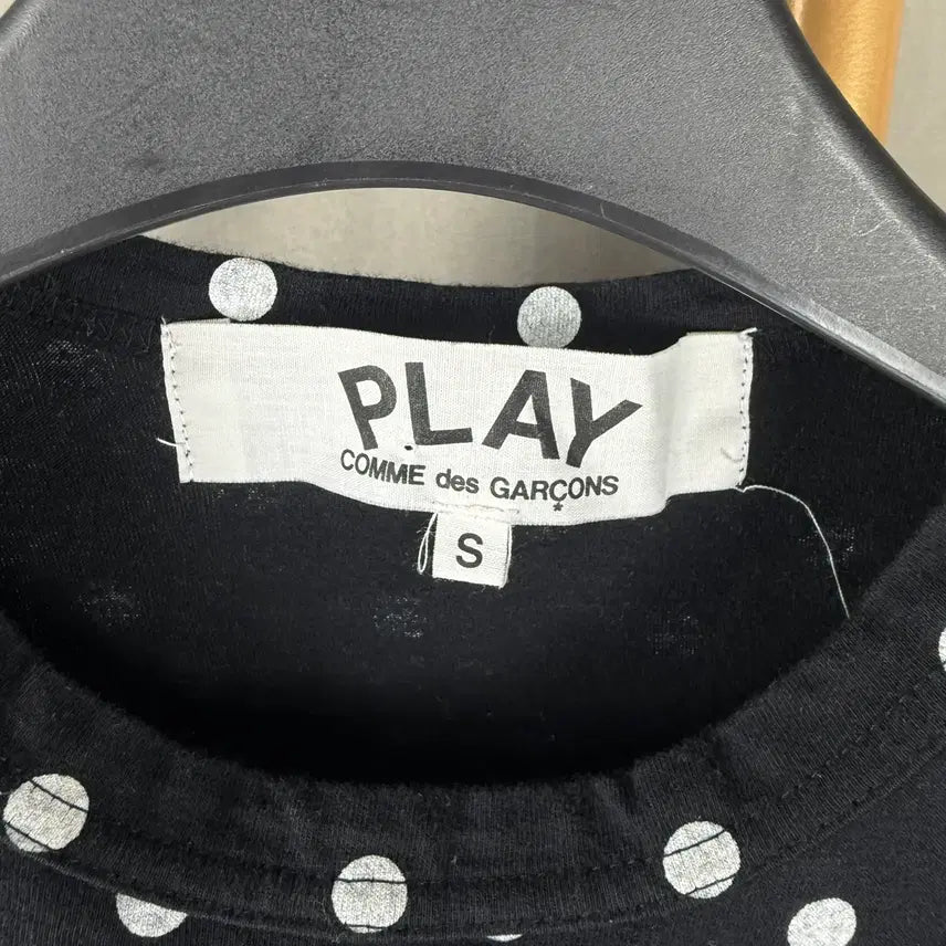 [BUNJANG] Comme des Garçons Black Polka Dot T-shirt (Size S) / S ) 꼼데가르송 블랙 도트 티셔츠
