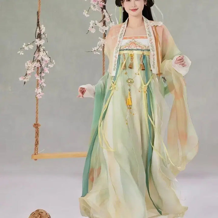 [BUNJANG] Hanfu Cosplay Costume (Traditional Chinese Style, Goddess Robe) / [판매/신품] 한푸 프리사이즈 (고전,중국풍,선녀옷,코스프레)