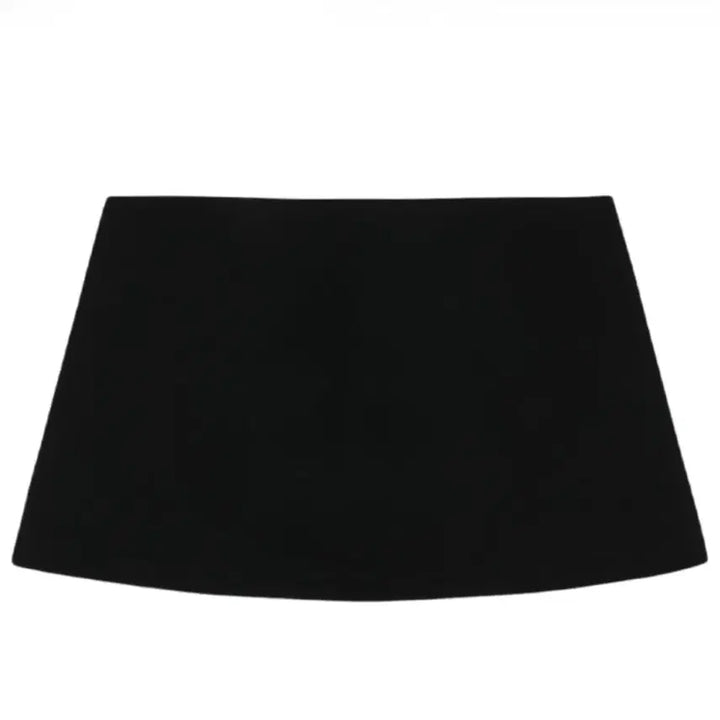 [BUNJANG] Bohemian Seoul Basic Low Mini Skirt Black M / 보헤미안서울 베이직 로우 미니스커트 블랙 M